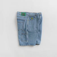 Butter Goods Weathergear Heavyweight Denim Shorts in Washed Indigo thumbnail