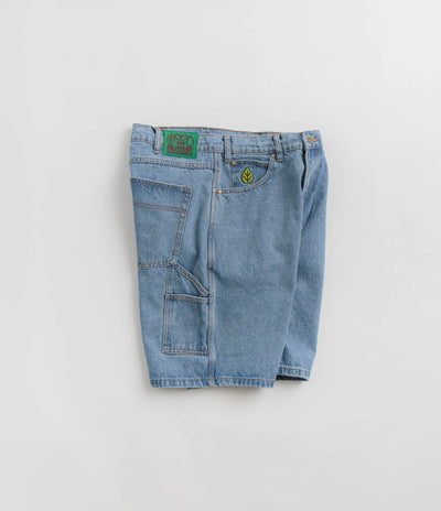 Butter Goods Weathergear Heavyweight Denim Shorts in Washed Indigo