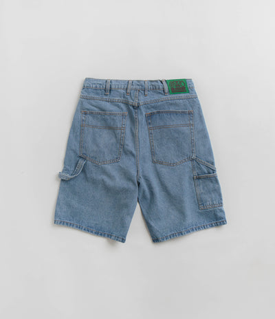 Butter Goods Weathergear Heavyweight Denim Shorts in Washed Indigo