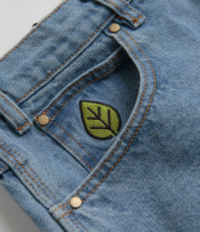 Butter Goods Weathergear Heavyweight Denim Shorts in Washed Indigo
