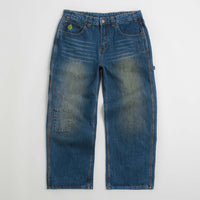 Butter Goods Weathergear Jeans in Repaired Indigo thumbnail