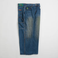 Butter Goods Weathergear Jeans in Repaired Indigo thumbnail