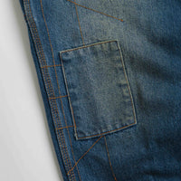 Butter Goods Weathergear Jeans in Repaired Indigo thumbnail