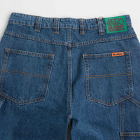 Butter Goods Weathergear Jeans in Repaired Indigo thumbnail