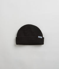 Butter Goods Wharfie Beanie in Black and White