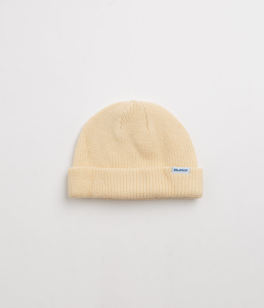 Butter Goods Wharfie Beanie - Bone