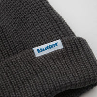 Butter Goods Wharfie Beanie - Charcoal thumbnail