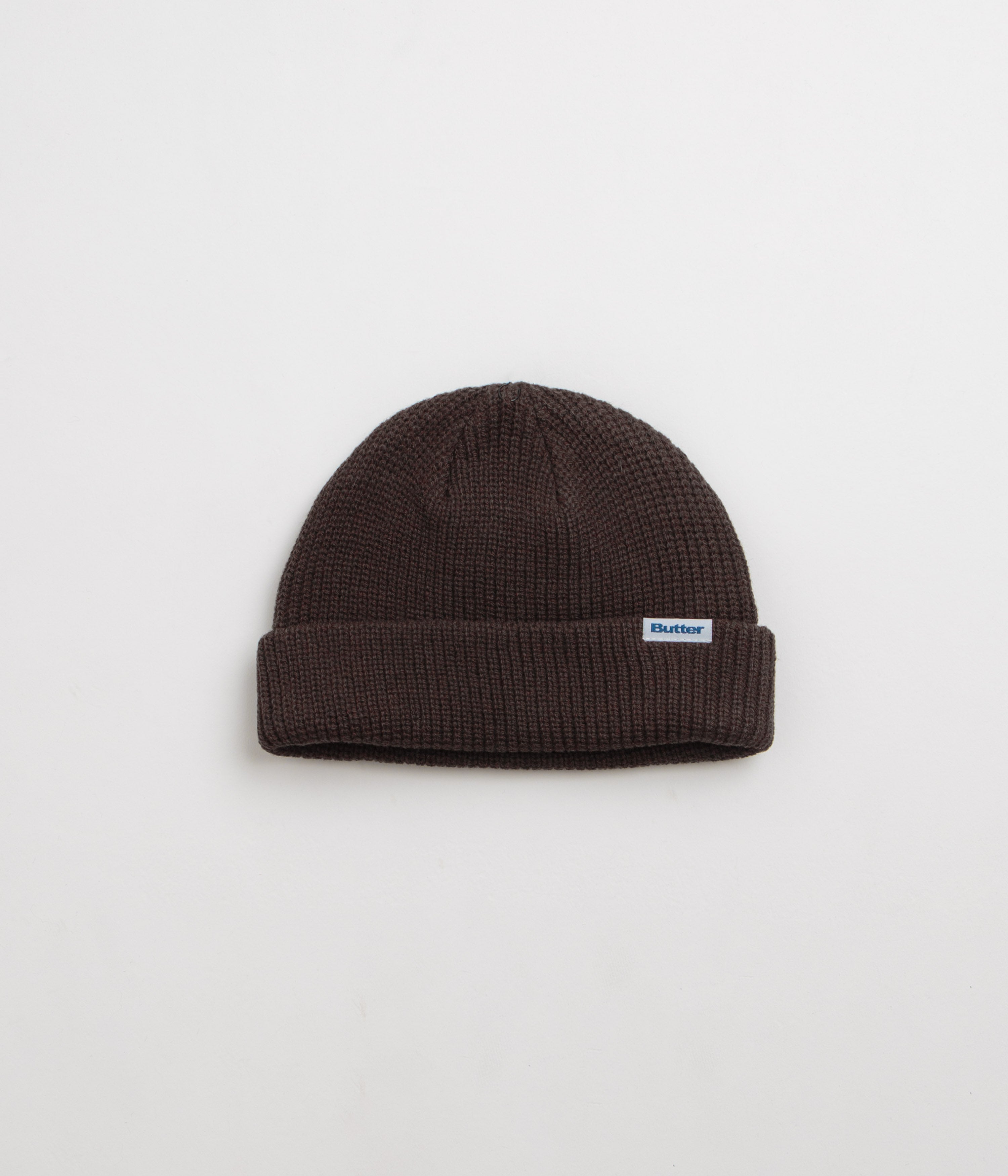 Butter Goods Wharfie Beanie in Chocolate