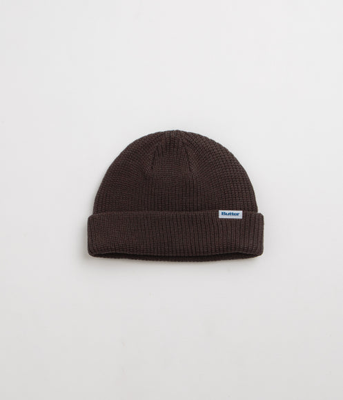 Butter Goods Wharfie Beanie - Chocolate