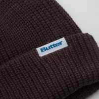 Butter Goods Wharfie Beanie - Chocolate thumbnail