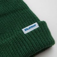 Butter Goods Wharfie Beanie in Forest and White thumbnail