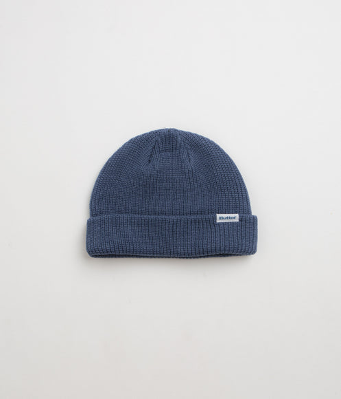 Butter Goods Wharfie Beanie - Slate / White
