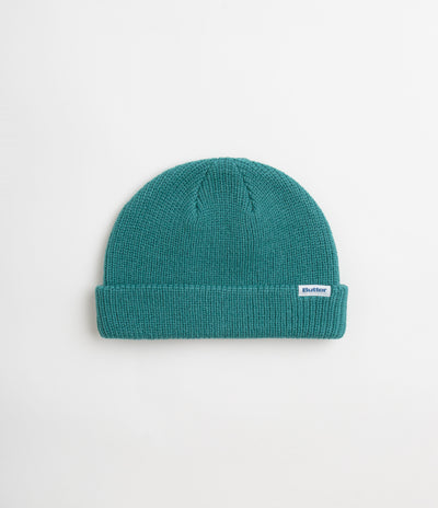 Butter Goods Wharfie Beanie - Teal / White