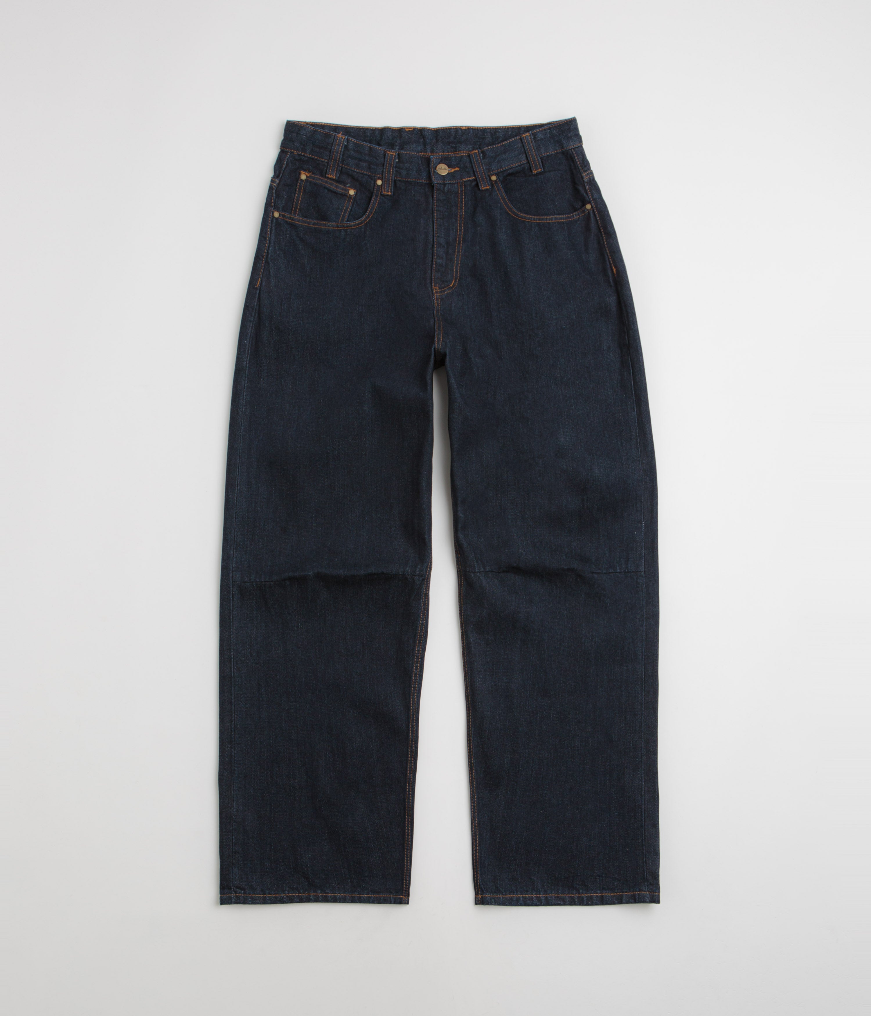 Butter Goods Wide Cut Jeans in Selvedge Blue