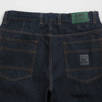 Butter Goods Wide Cut Jeans - Selvedge Blue thumbnail