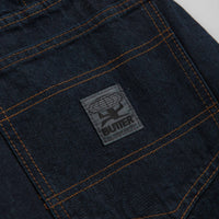 Butter Goods Wide Cut Jeans - Selvedge Blue thumbnail