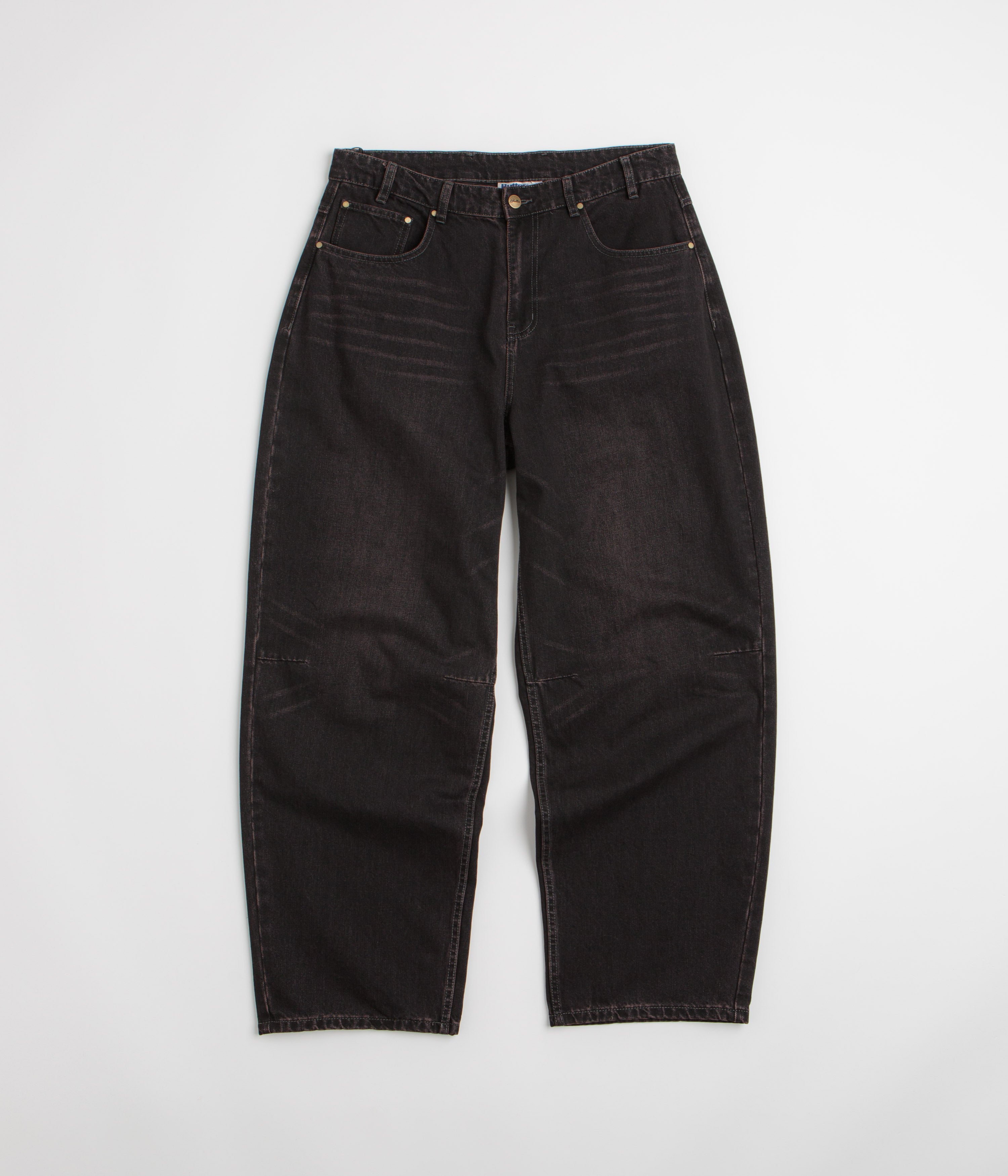Butter Goods Wide Cut Jeans - Tinted Black