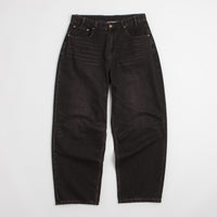 Butter Goods Wide Cut Jeans in Tinted Black thumbnail