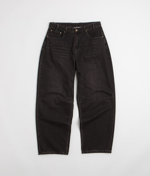 Butter Goods Wide Cut Jeans - Tinted Black