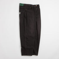 Butter Goods Wide Cut Jeans in Tinted Black thumbnail