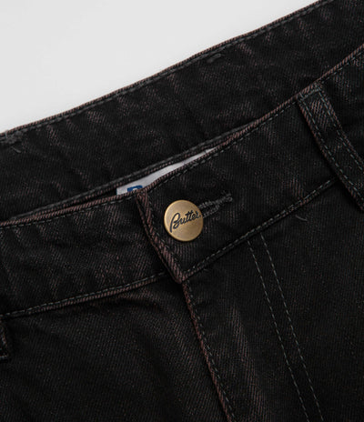 Butter Goods Wide Cut Jeans in Tinted Black