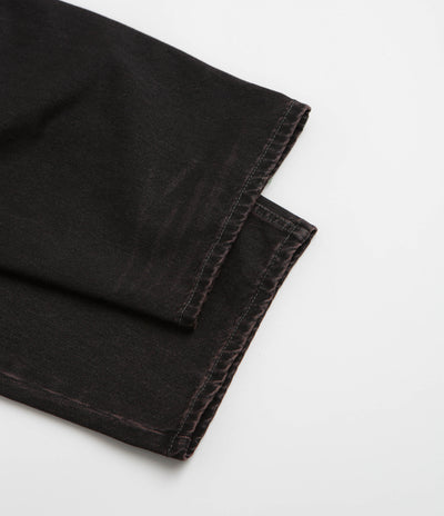 Butter Goods Wide Cut Jeans in Tinted Black