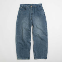 Butter Goods Wide Cut Jeans in Vertical Stripe thumbnail