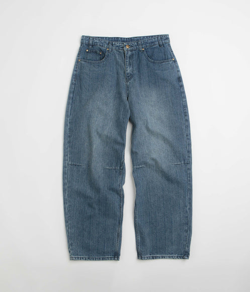 Butter Goods Wide Cut Jeans - Vertical Stripe