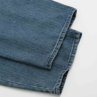 Butter Goods Wide Cut Jeans in Vertical Stripe thumbnail