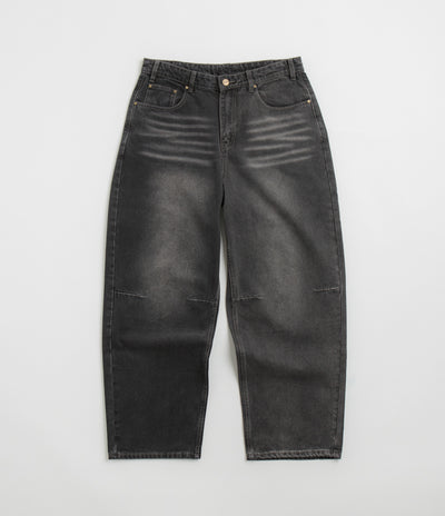 Butter Goods Wide Cut Jeans - Washed Black