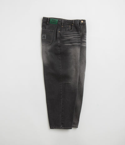 Butter Goods Wide Cut Jeans - Washed Black