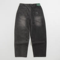 Butter Goods Wide Cut Jeans - Washed Black thumbnail