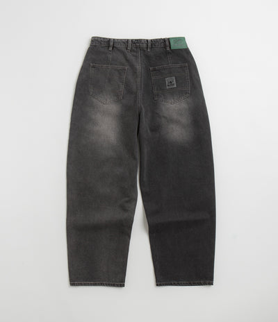 Butter Goods Wide Cut Jeans - Washed Black