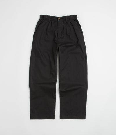 Butter Goods Wide Leg Pants - Black / Black