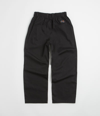 Butter Goods Wide Leg Pants - Black / Black