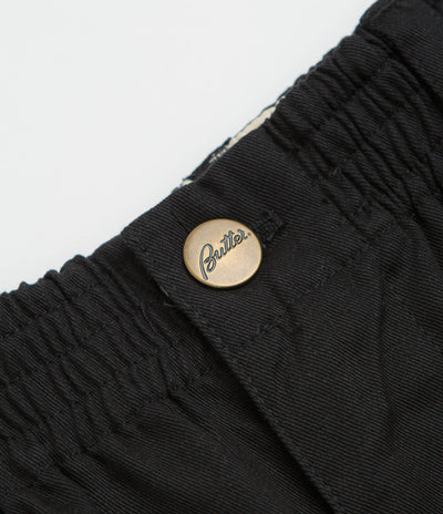 Butter Goods Wide Leg Pants - Black / Black