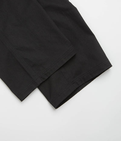 Butter Goods Wide Leg Pants - Black / Black