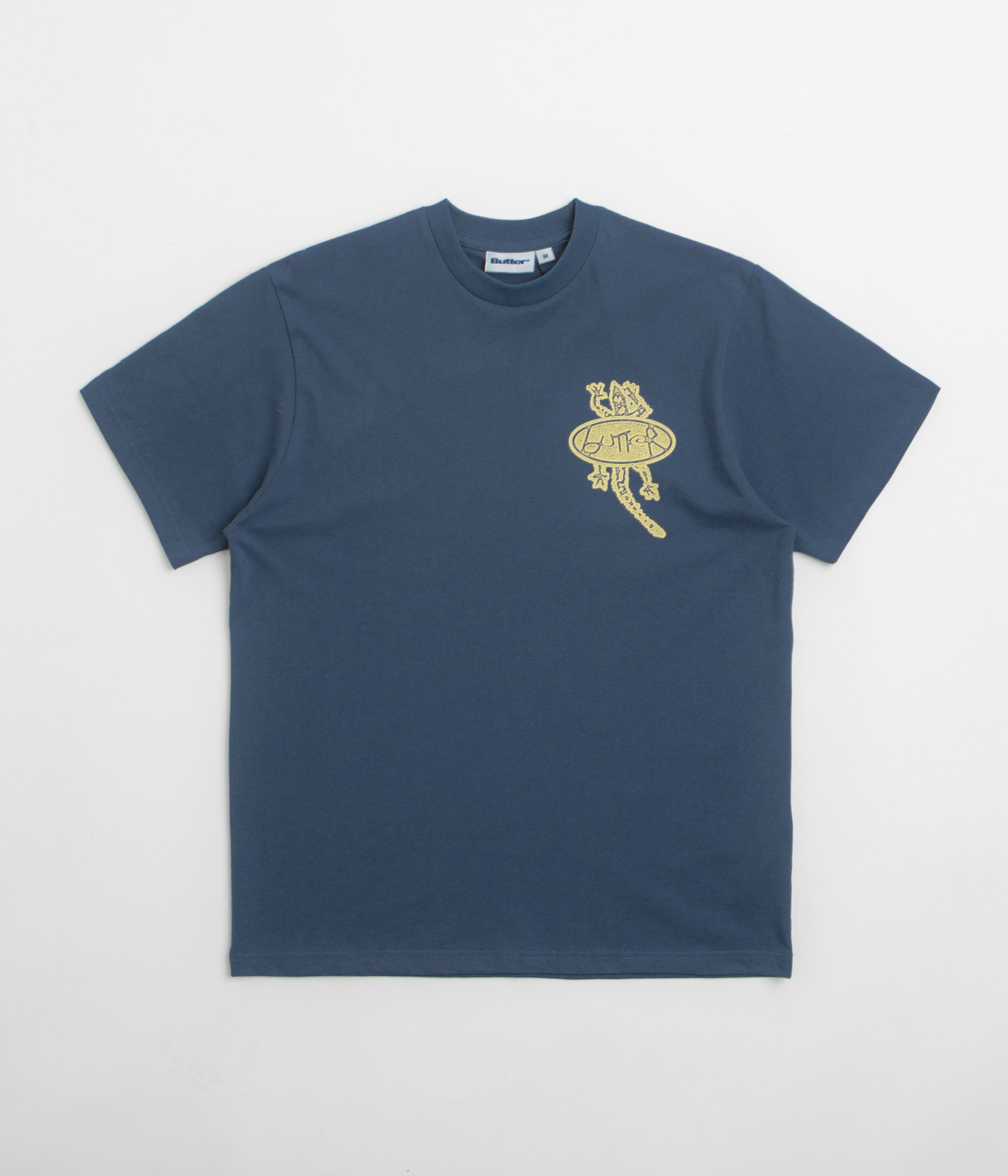 Butter Goods Wipeout T-Shirt in Denim