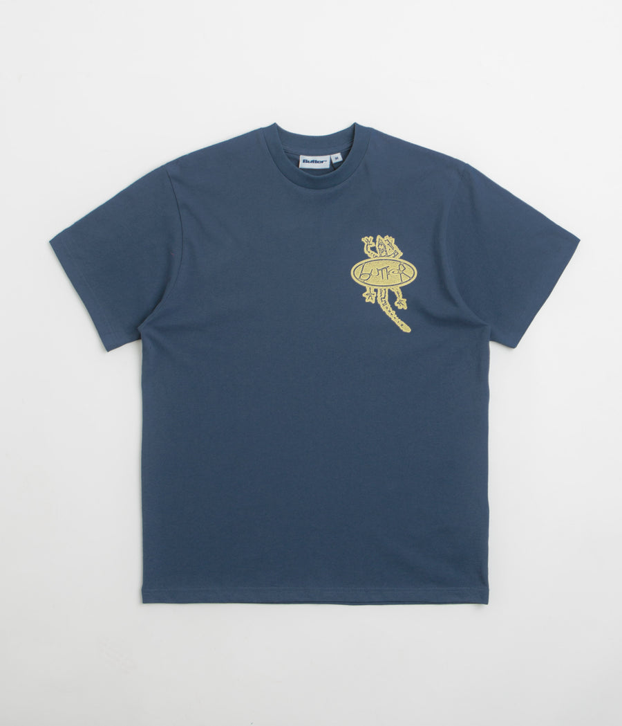 Butter Goods Wipeout T-Shirt in Denim