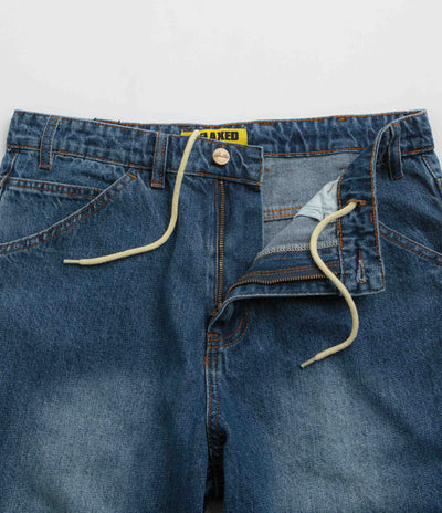 Butter Goods Witness Jeans - Mid Indigo Slub