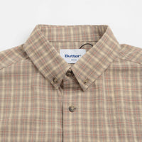 Butter Goods Witness Short Sleeve Shirt - Taupe thumbnail