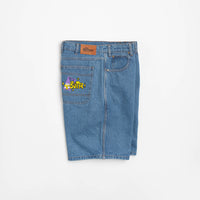 Butter Goods Wizard Denim Shorts - Washed Indigo thumbnail