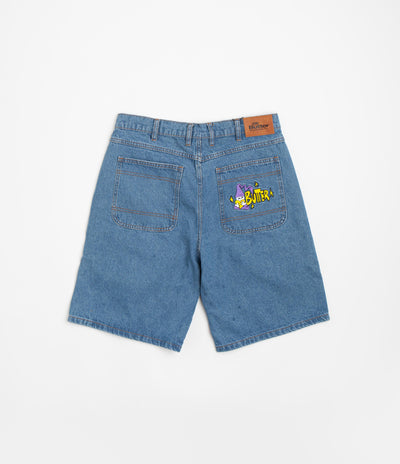 Butter Goods Wizard Denim Shorts - Washed Indigo