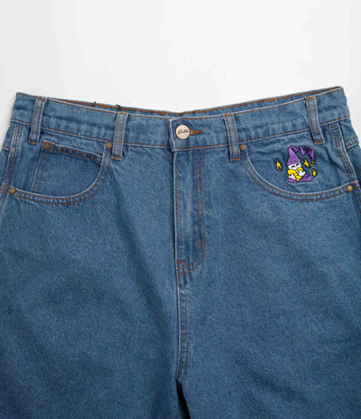 Butter Goods Wizard Denim Shorts - Washed Indigo