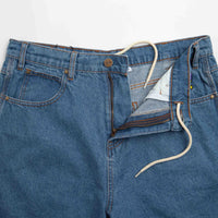 Butter Goods Wizard Denim Shorts - Washed Indigo thumbnail
