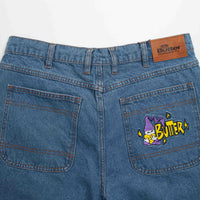 Butter Goods Wizard Denim Shorts - Washed Indigo | Flatspot