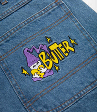 Butter Goods Wizard Denim Shorts - Washed Indigo | Flatspot