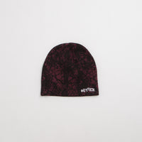 Butter Goods Woods Camo Skully Beanie - Rust thumbnail