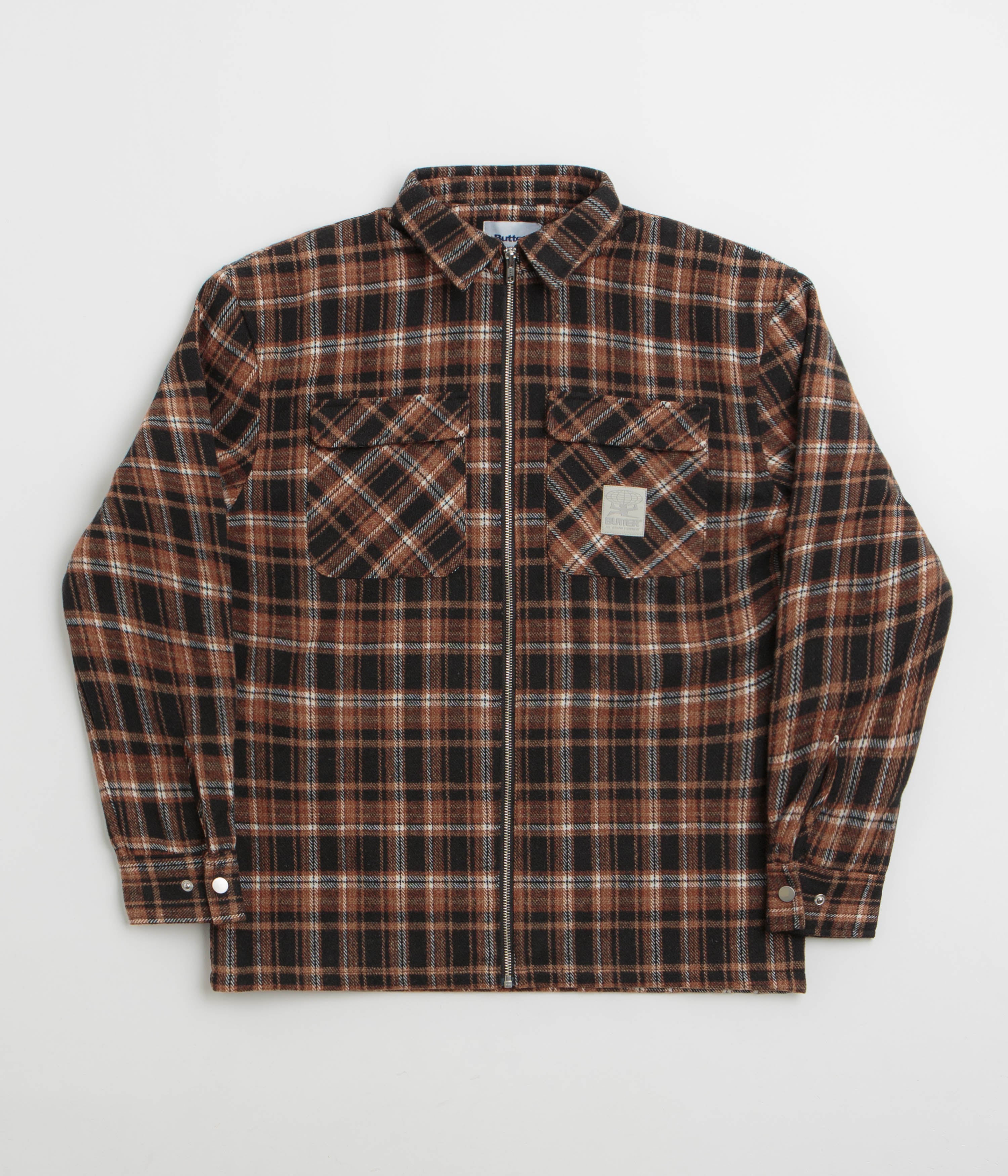 Butter Goods Woods Shirt Jacket in Sunset