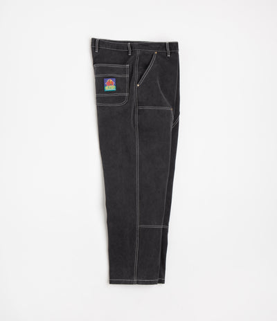 Butter Goods Work Double Knee Pants - Washed Black
